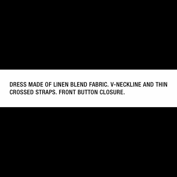 Zara Xs pink linen button down dress - Picture 4 of 7